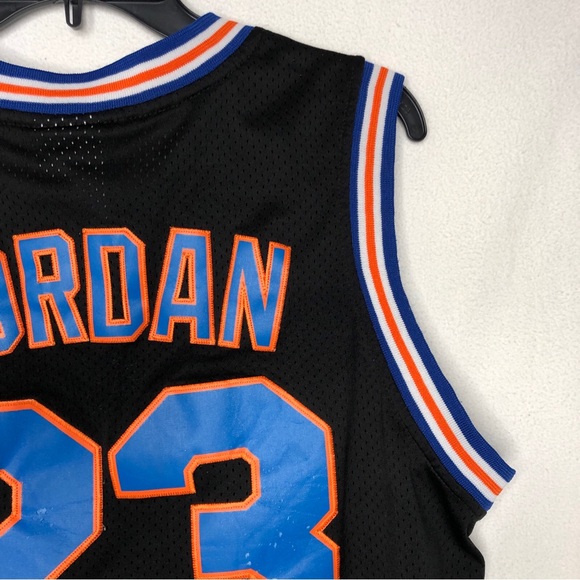 NBA TUNESQUAD BASKETBALL SHIRT JERSEY #23 JORDAN CHAMPION SIZE L ADULT - Picture 15 of 15